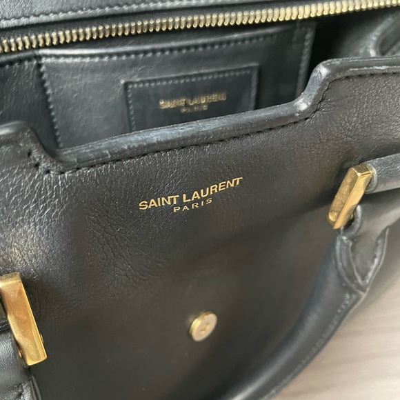 Saint Laurent Y Cabas bag in Small, black - Picture 8 of 12